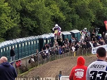 Luxury restroom trailer