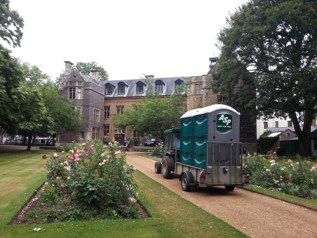 green toilets to hire