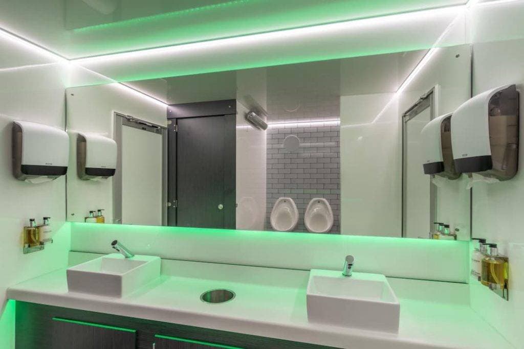 City Loo Hire Cardiff luxury restroom trailer