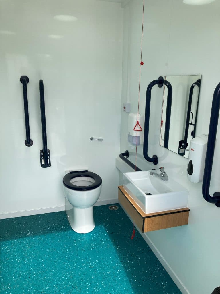 The Convenience Company Wales & West Ltd luxury restroom trailer