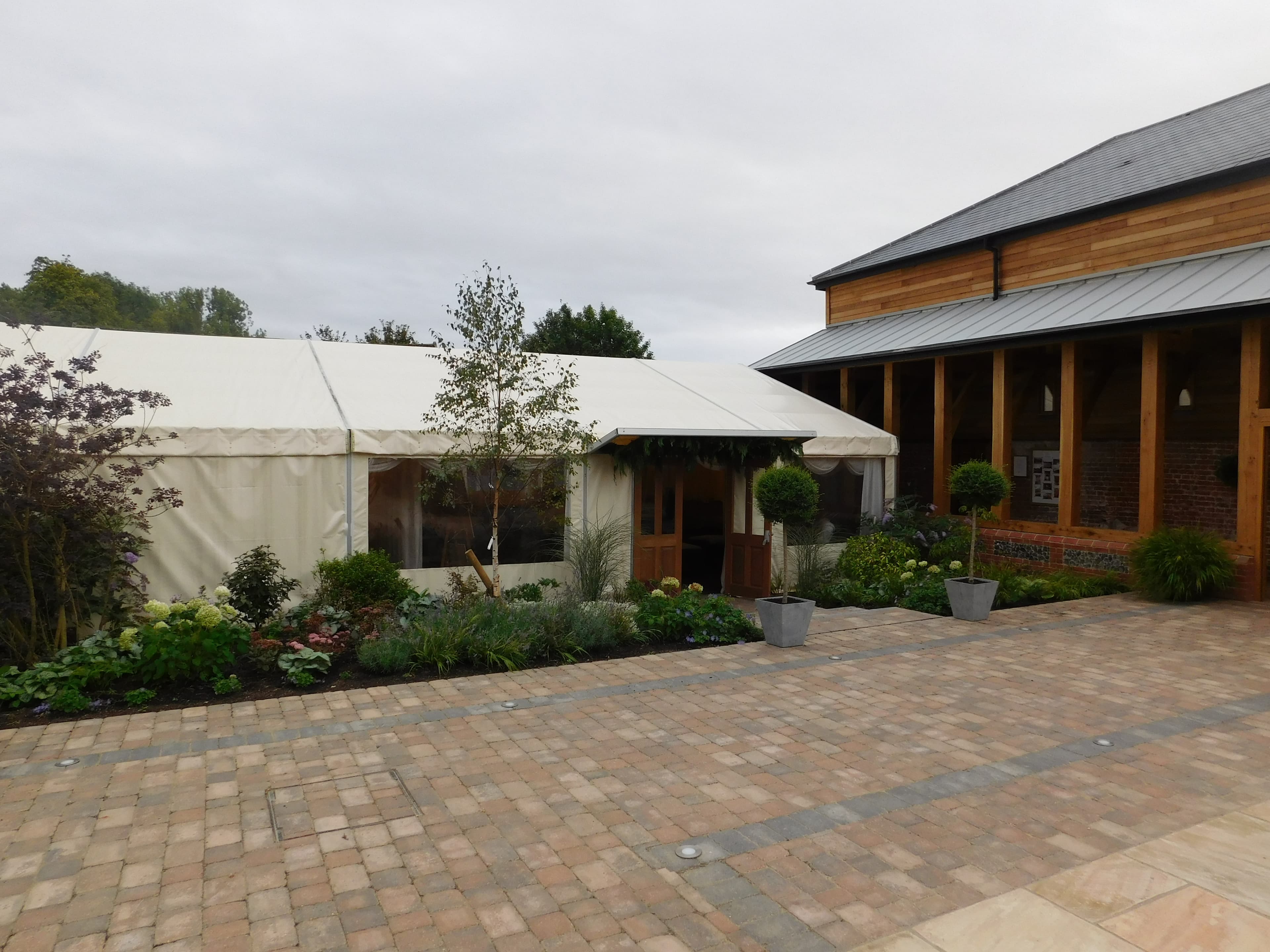 Luxury restroom trailer