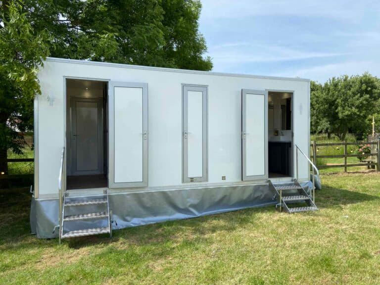 luxury toilet corporate hire